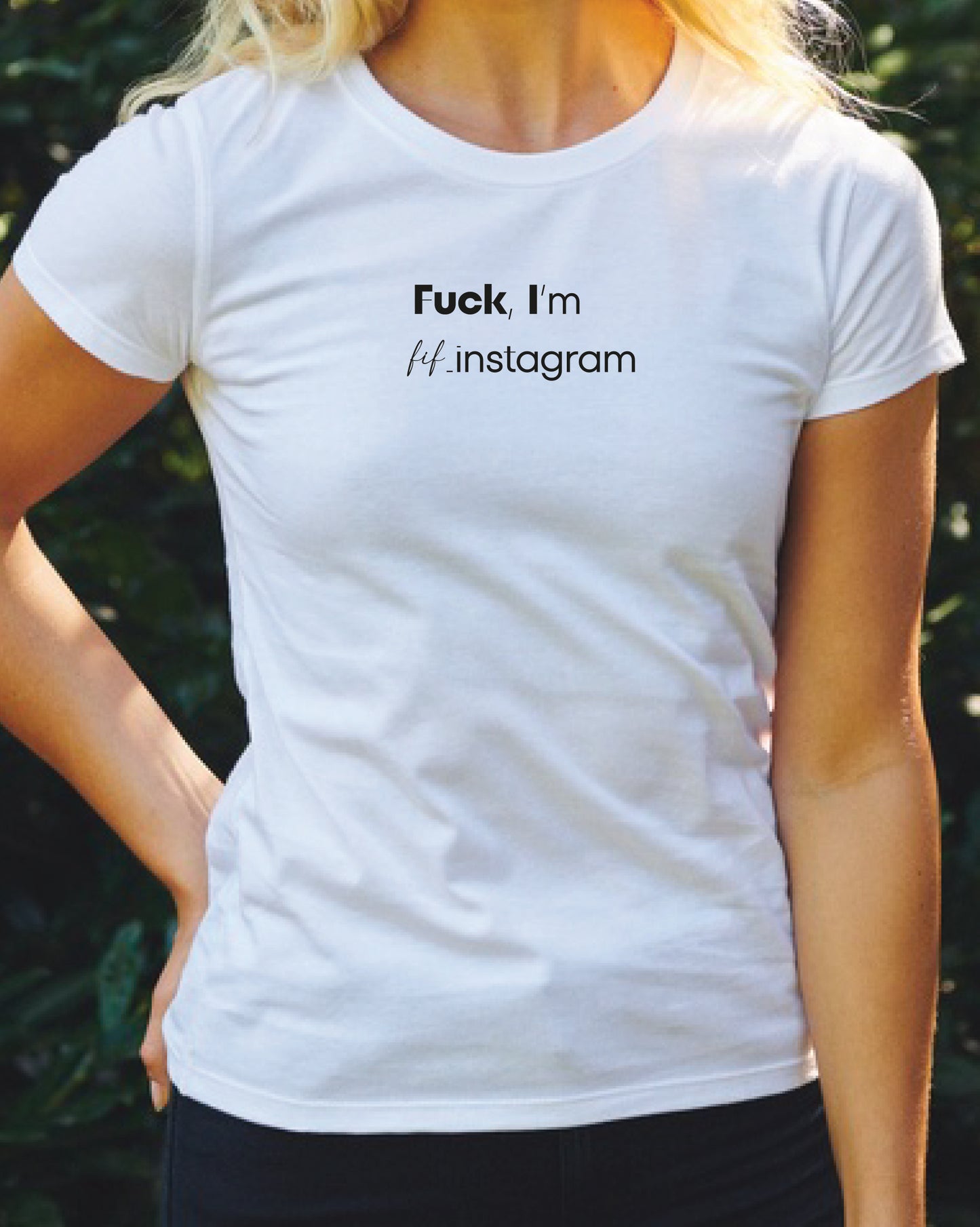 donna t-shirt civettando