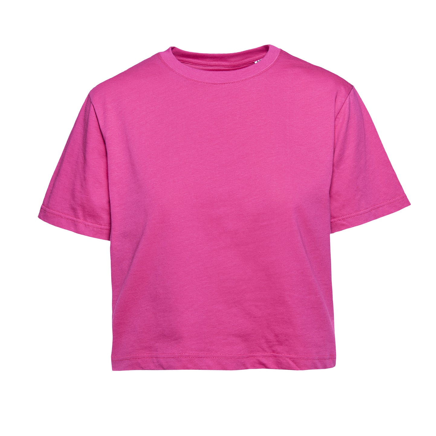 T-SHIRT DONNA CROP TOP MADE IN ITALY SENZA ETICHETTA