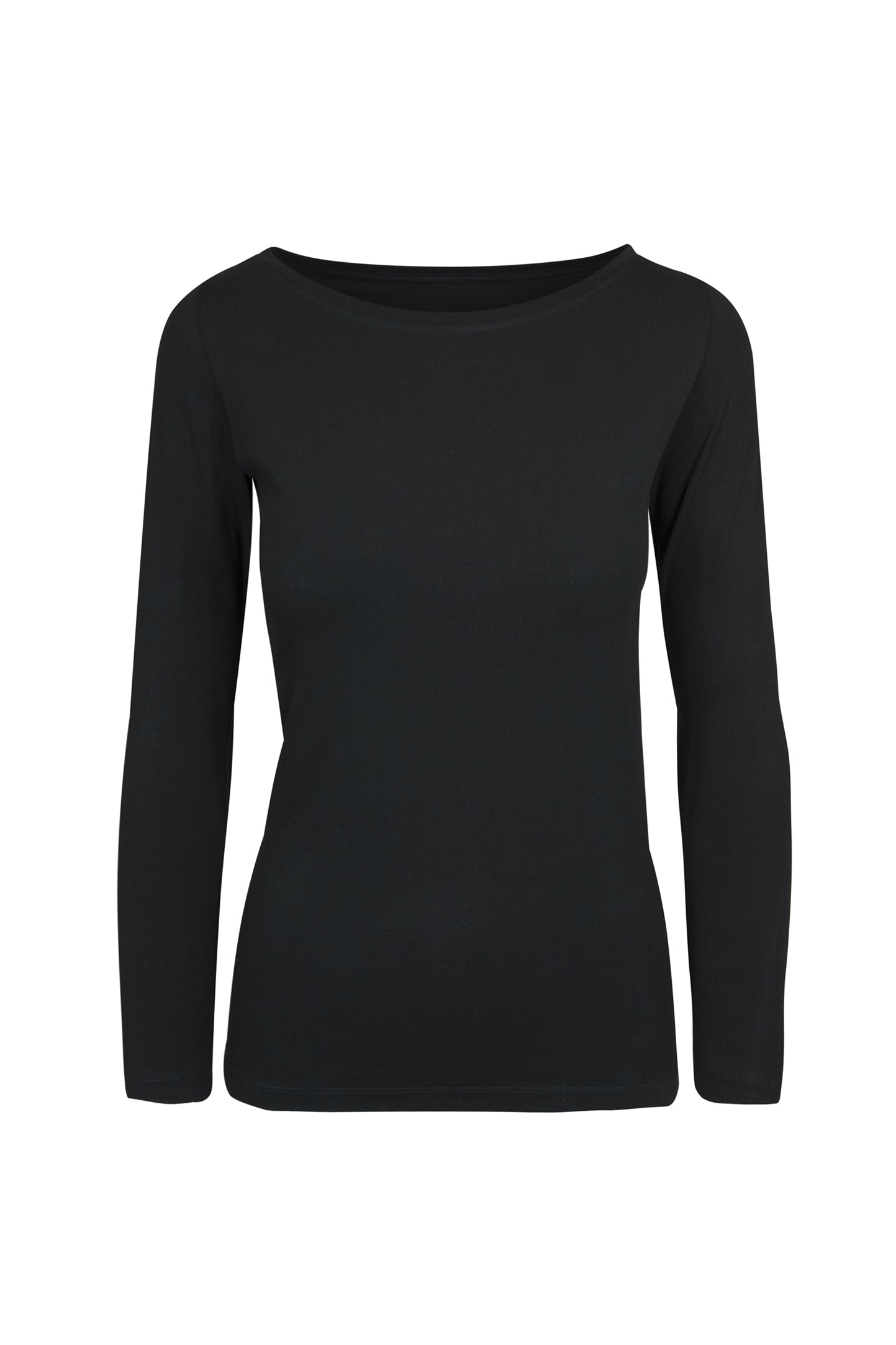 T-SHIRT DONNA ADERENTE MANICA LUNGA SENZA ETICHETTA MADE IN ITALY