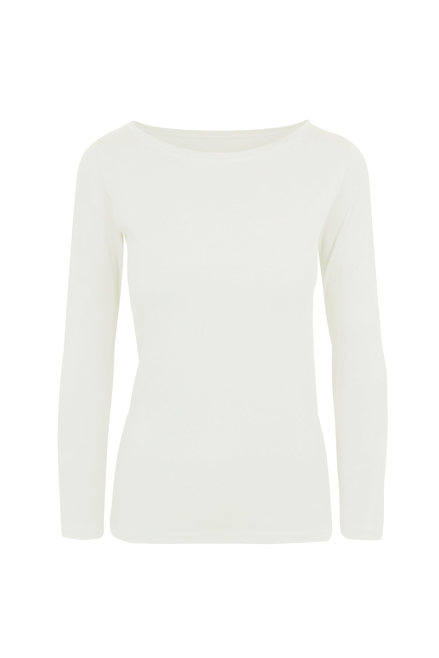 T-SHIRT DONNA ADERENTE MANICA LUNGA SENZA ETICHETTA MADE IN ITALY