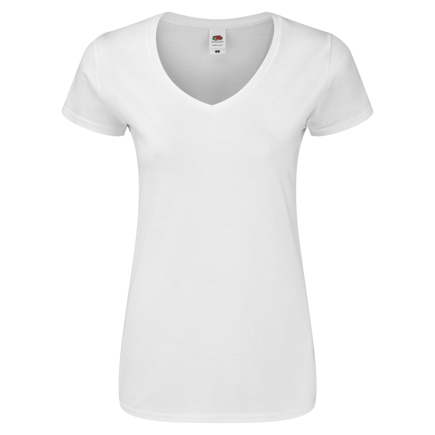 T-SHIRT DONNA COLLO A V