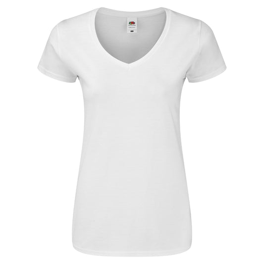 T-SHIRT DONNA COLLO A V