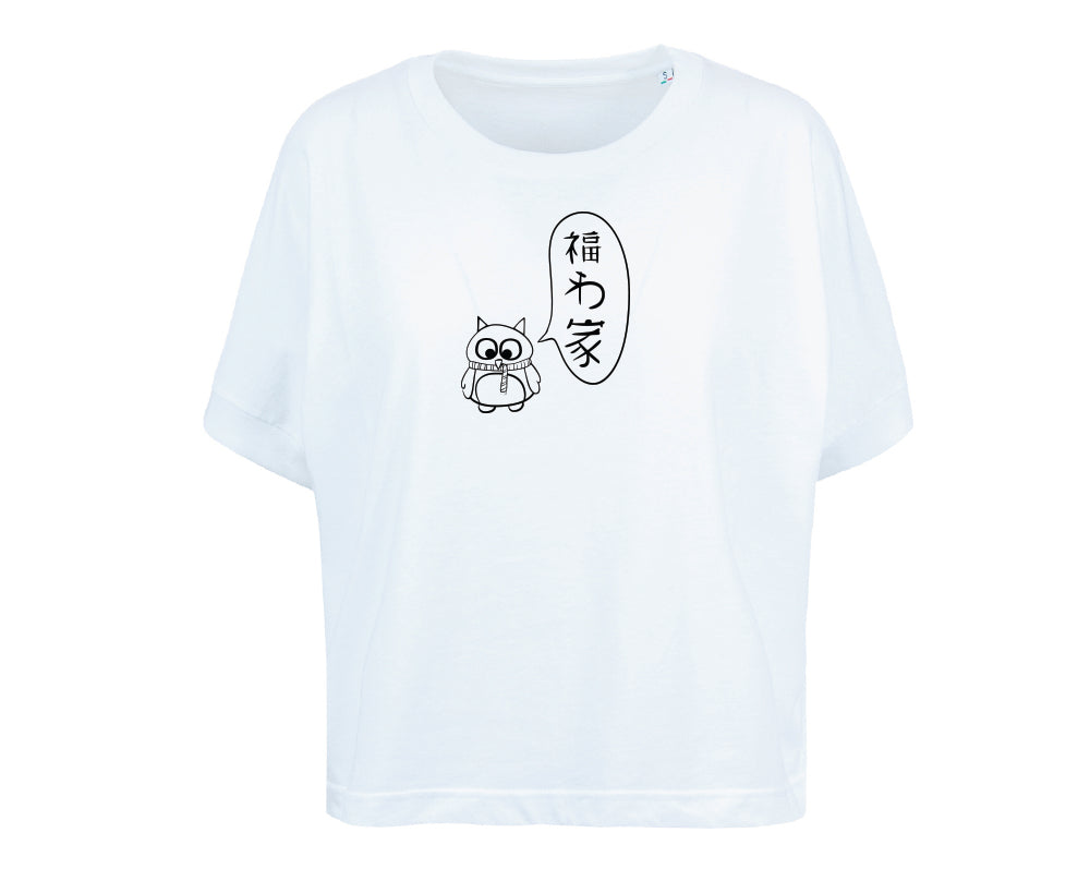 DONNA civettando T-shirt  Civetta Proverbetta over est